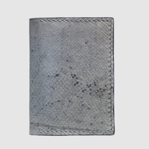 Natural Cod bifold fish leather card wallet